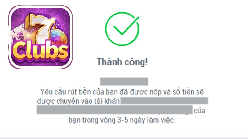 7clubs Chia Sẻ Quy Tắc Rút Tiền Thành Công 100%